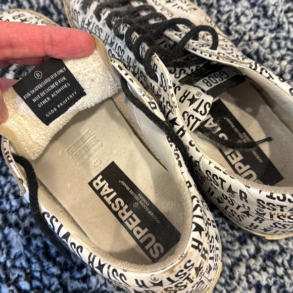 Golden Goose Superstar - in white leather stamped with the “SS⭐️R” abbreviation - Picture 8 of 12